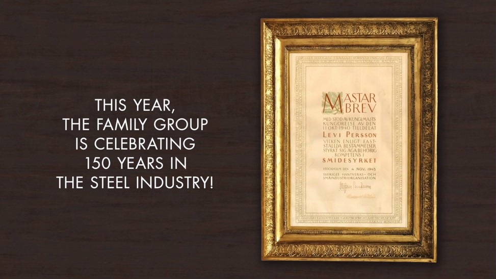 Wir feiern 150 Jahre in der Stahlbransche!